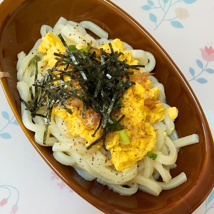 簡単！ふわ玉うどん。